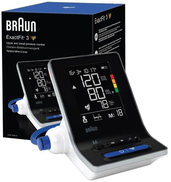 Tlakomer Braun EXACTFIT™ 3 BUA6150 + dve manžety