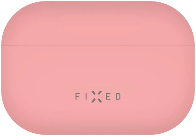 Puzdro na slúchadlá FIXED Silky pre Apple AirPods Pro 2/Pro 2 (USB-C) ružové