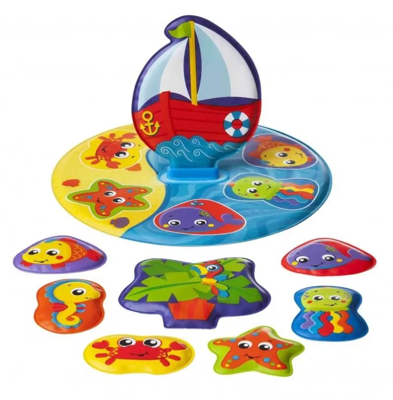 Hračka do vody Playgro - Plávajúce puzzle do vane