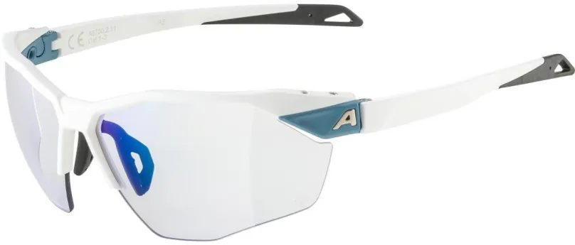 Cyklistické okuliare Alpina Twist SIX HR V(M) white matt