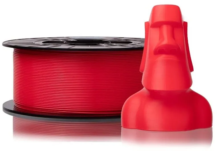 Filament Filament PM 1.75 PLA 1kg červená, materiál PLA, priemer 1,75 mm s toleranciou 0,0