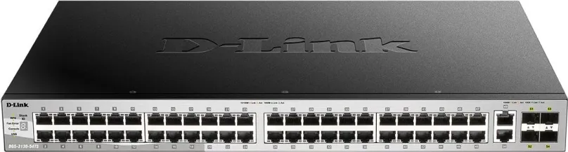 Switch D-Link DGS-3130-54TS, 4x SFP+, 48x 10/100/1000Base-T, IGMP Snooping, L2, l3 (smerov