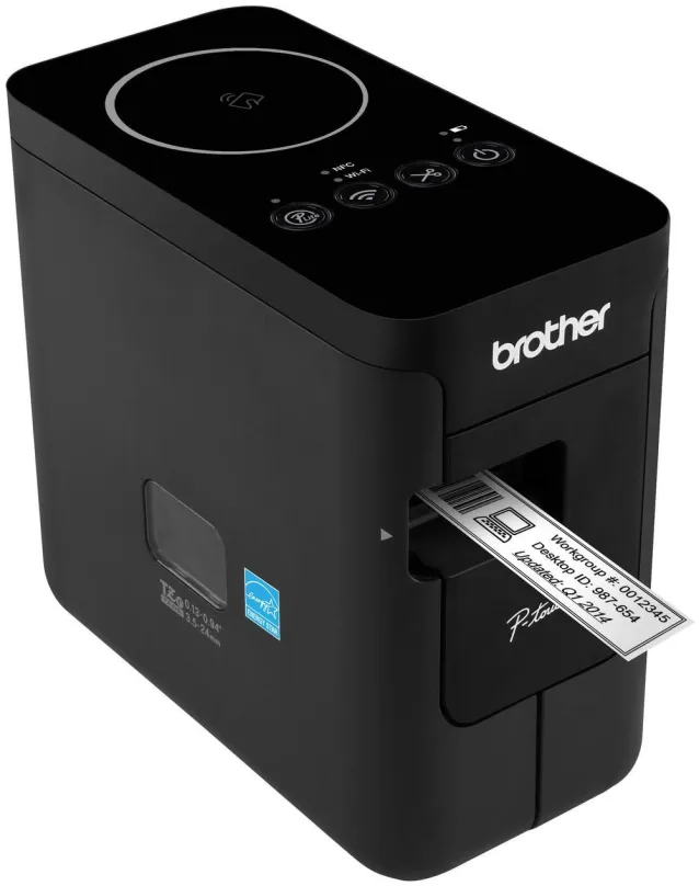 Štítkovač Brother PT-P750W, termotransfer, šírka pásky max. 24mm, rozlíšenie 180DPI, rýchl