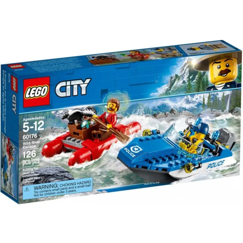 LEGO® CITY 60176 Útek na divokej rieke