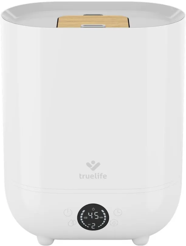 Zvlhčovač vzduchu TrueLife AIR Humidifier H5 Touch, vhodný do miestnosti o veľkosti 40 m2,