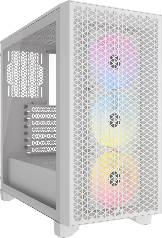 Počítačová skriňa Corsair iCUE 3000D RGB AIRFLOW White