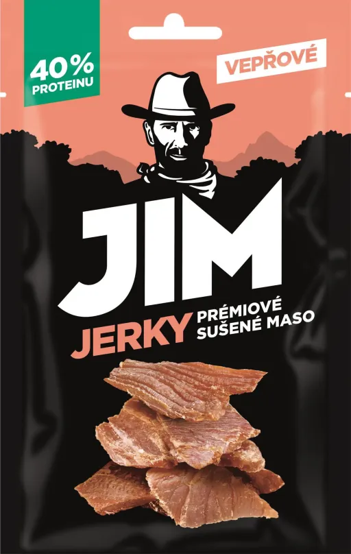 Sušené mäso Jim Jerky bravčové 23 g