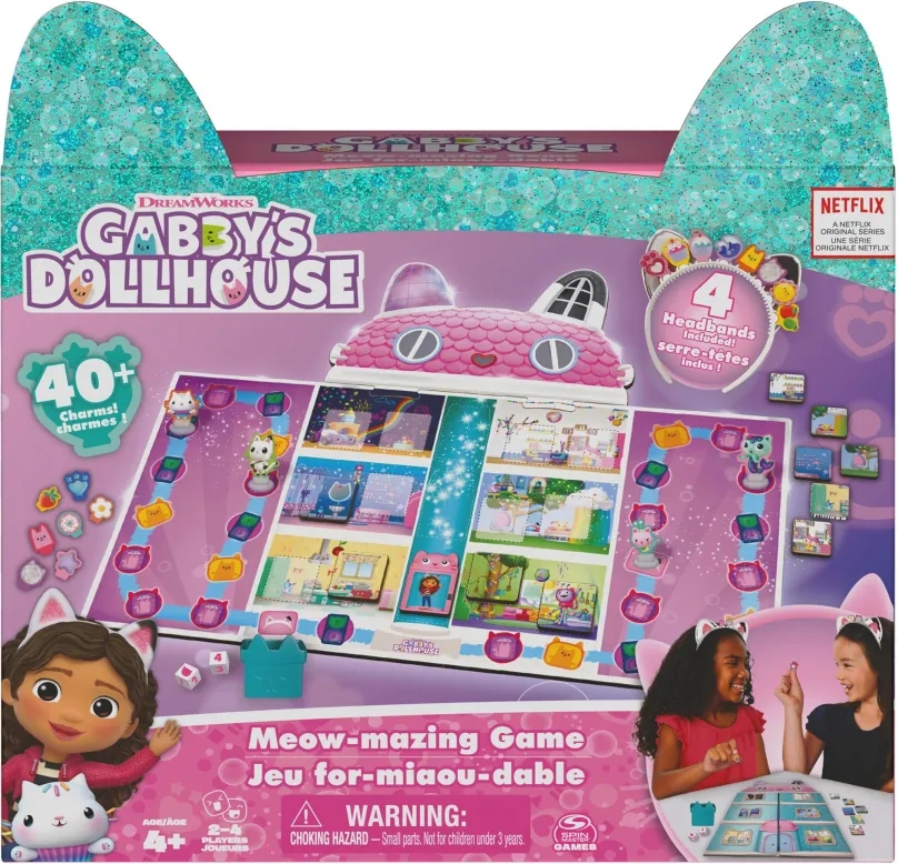 Dosková hra SMG Gabbys Dollhouse Mačacia hra