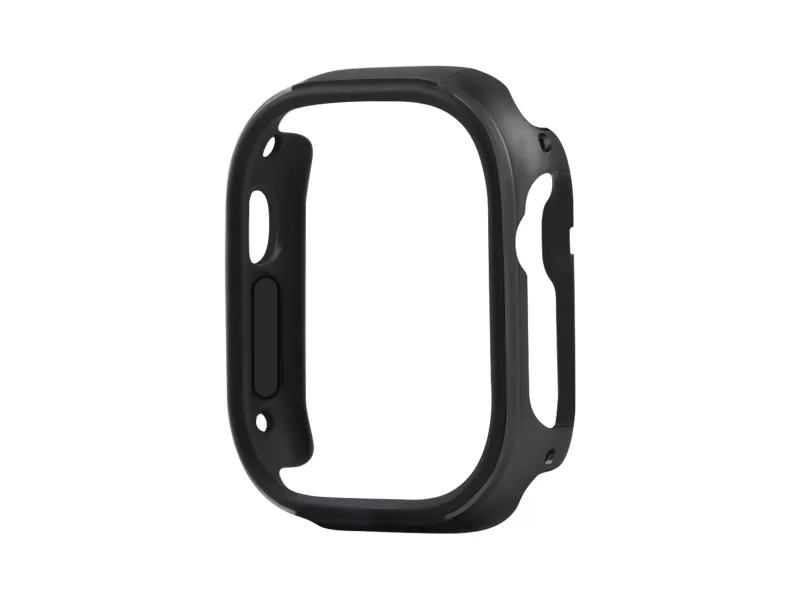 COTECi celoplošné ochranné hliníkové púzdro pre Apple Watch Ultra 49mm čierna