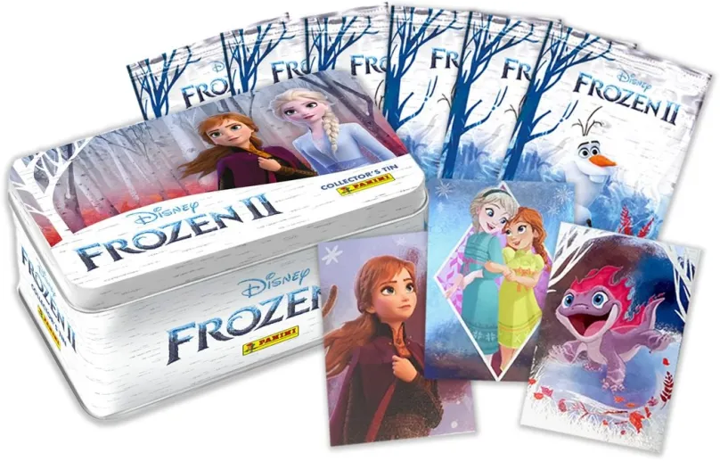 Kartová hra Ľadové kráľovstvo - Movie 2 - plechová krabička (hranatá)