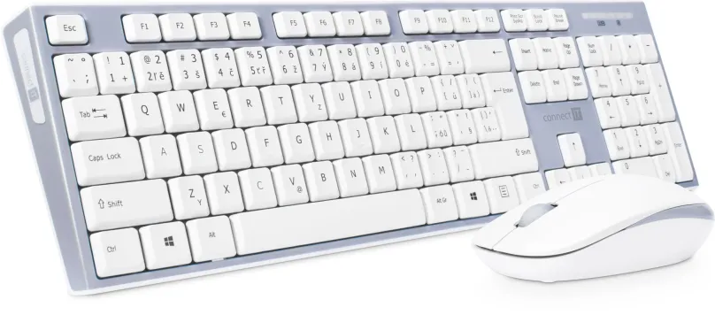 Set klávesnice a myši CONNECT IT CKM-7510-SK White - SK/SK