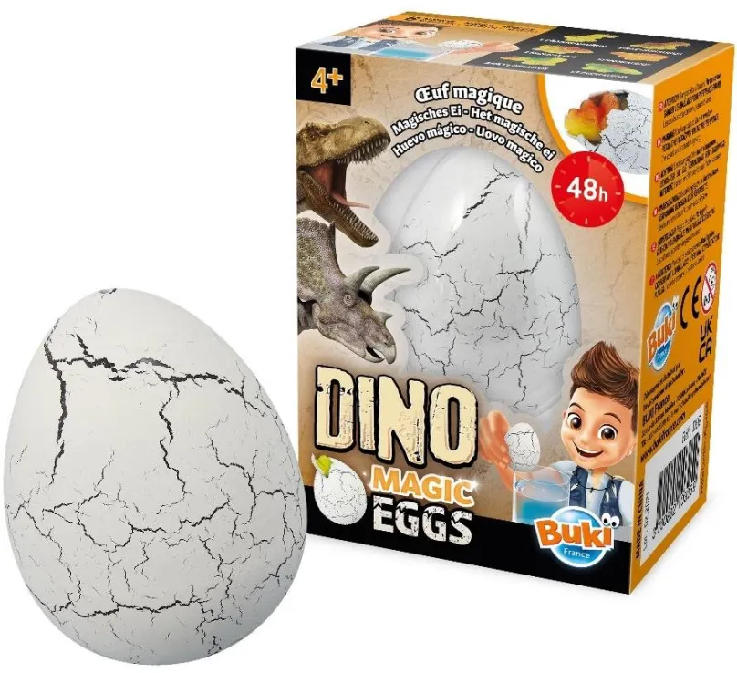 Experimentálna sada BUKI France DinoEggs magické rastúce vajíčko
