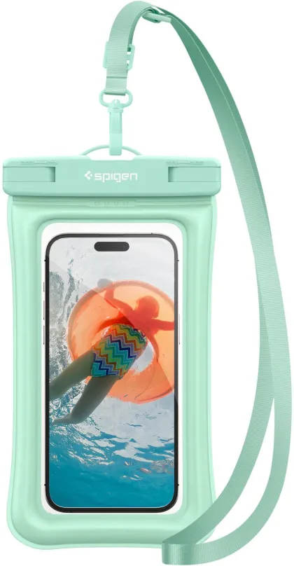 Puzdro na mobil Spigen Aqua Shield WaterProof Floating Case A610 1 Pack Mint