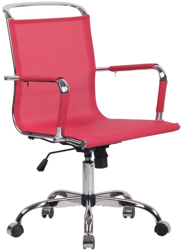 Kancelárska stolička BHM GERMANY Barnet Mesh, červená