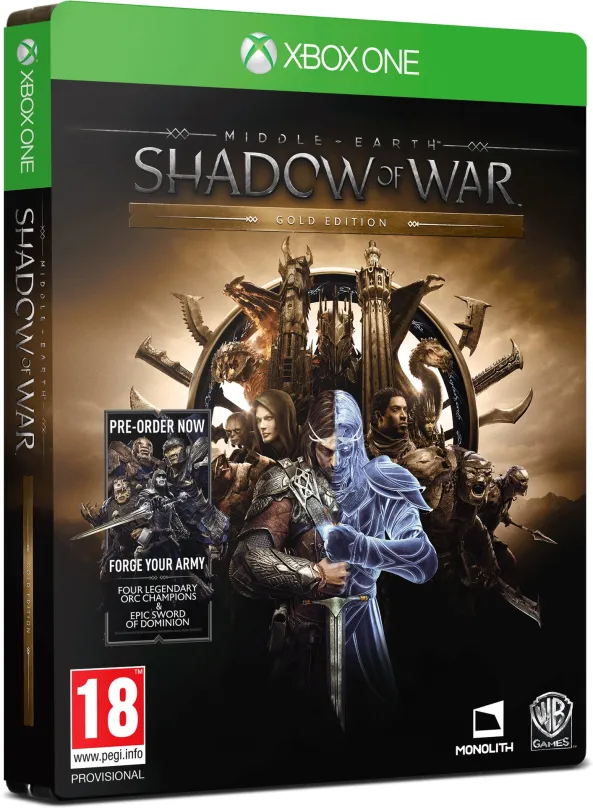 Hra na konzole Middle-earth: Shadow of War Gold Edition - Xbox One