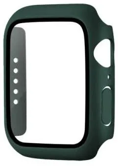Ochranný kryt na hodinky COTEetCI polykarbonátové púzdro s ochranou displeja pre Apple Watch 7 45mm zelená