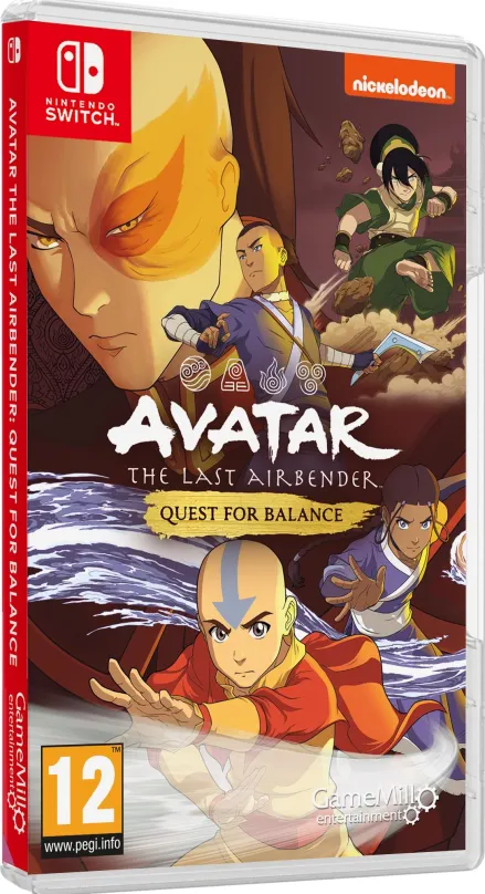 Hra na konzole Avatar: Last Airbender - Quest for Balance - Nintendo Switch