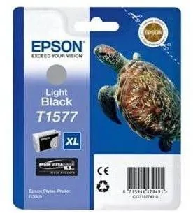 Cartridge Epson T1577 svetle čierna