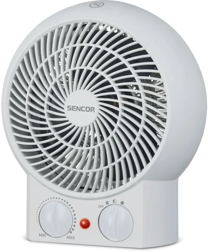 Teplovzdušný ventilátor SENCOR SFH 7020WH, do bytu, do kuchyne, do kúpeľne a do kancelárie
