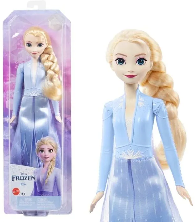 Bábika Frozen Bábika - Elsa Vo Fialových Šatách