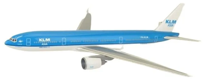 Model lietadla PPC Holland - Boeing B777-200, spoločnosť KLM ASIA, Holandsko, 1/200