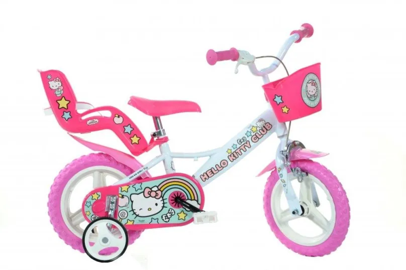 Dino Bikes Detský bicykel 12" 124RL-HK2 Hello Kitty 2