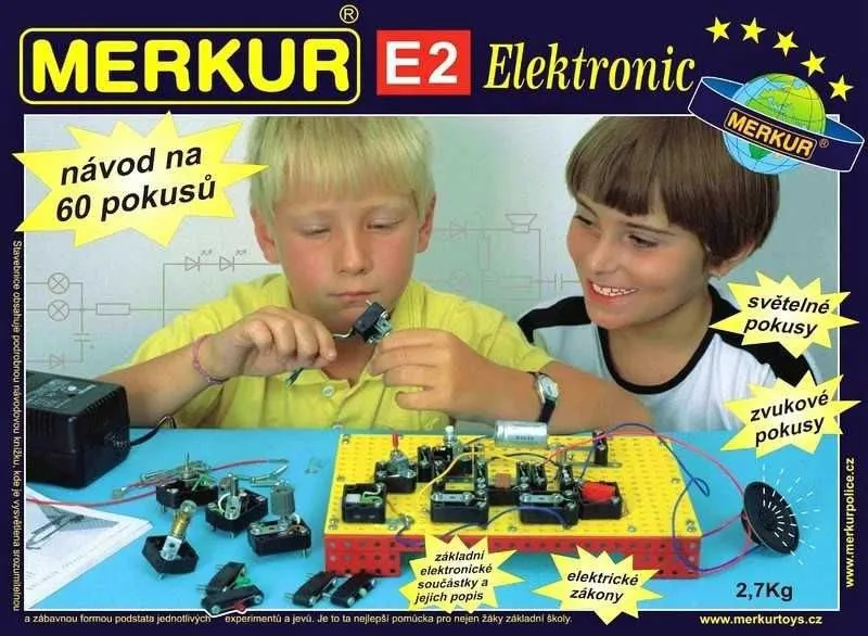 Stavebnice Merkur elektronik E2