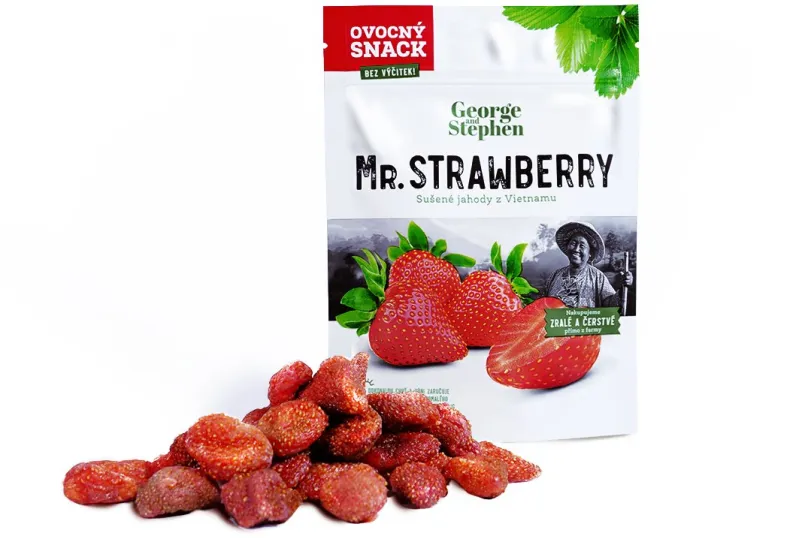 Sušené ovocie Mr. Strawberry (sušené jahody)