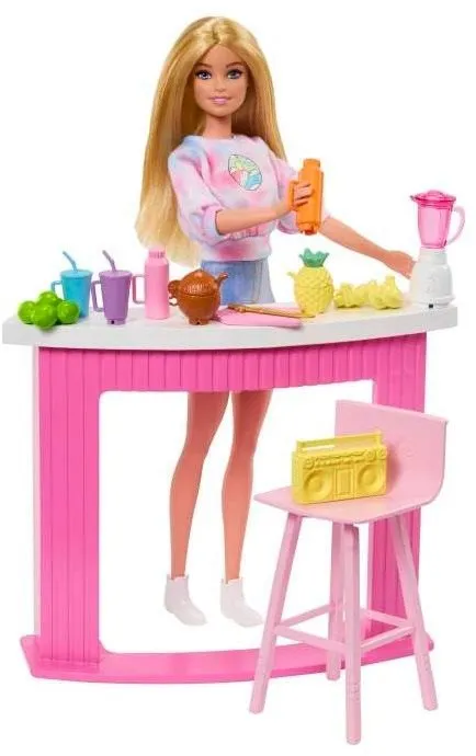 Mattel Barbie® Herná súprava na pláž Koktejlový bar, HPT54