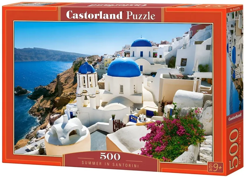 Puzzle CASTORLAND Puzzle Summer Santorini 500 dielikov