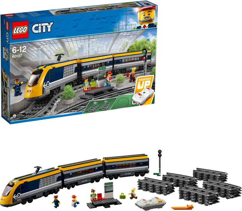 LEGO stavebnica LEGO® City Trains 60197 Osobný vlak