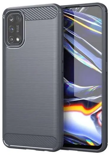 Kryt na mobil TopQ Realme 7 Pre silikón šedý 62165