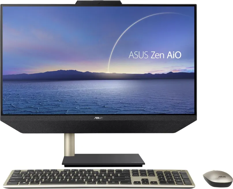 All In One PC ASUS Zen 24 M5401 Black dotykový, 23.8" 1920 × 1080, AMD Ryzen 5 5500U