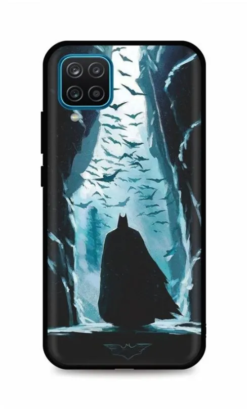 Kryt na mobil TopQ Kryt Samsung A12 silikón Dark Batman 56732