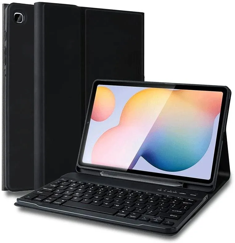 Púzdro na tablet Tech-Protect SC Pen púzdro s klávesnicou na Samsung Galaxy Tab S6 Lite 10.4'' 2020 / 2022, čierne
