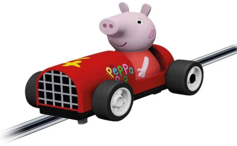 Auto Carrera Auto FIRST 65028 Peppa Pig - Peppa, vhodné pre deti od 3 rokov, <strong>1</st