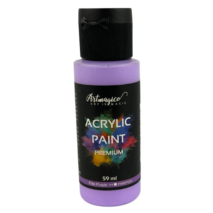 Artmagico - akrylové farby Premium 59 ml Farba: Pale purple