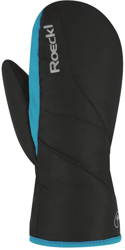 Lyžiarske rukavice Roeckl Atlas GTX Mitten Black Blue 4