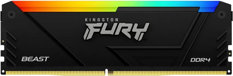 Operačná pamäť Kingston FURY 8GB DDR4 2666MHz CL16 Beast Black RGB