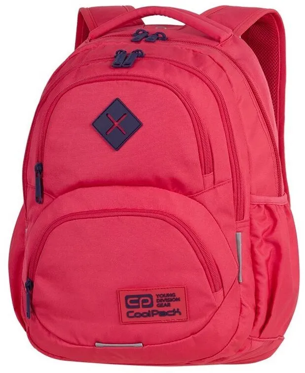 Školský batoh COOLPACK Dart XL maliny/cobalt červený