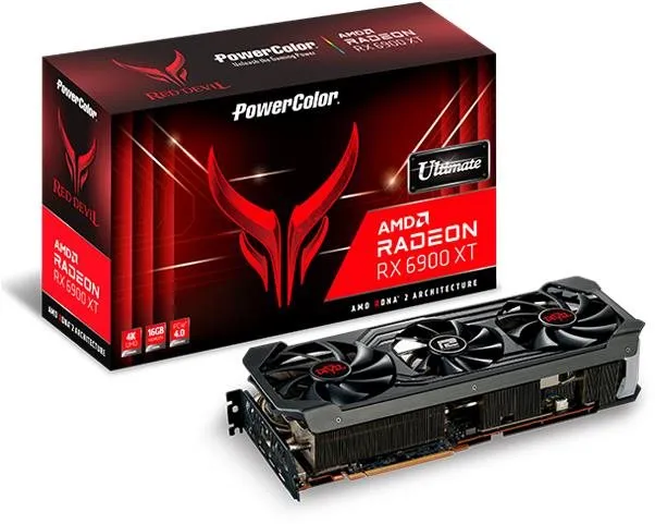 Grafická karta PowerColor Red Devil Radeon RX 6900 XT Ultimate 16 GB OC, 16 GB GDDR6 (1600