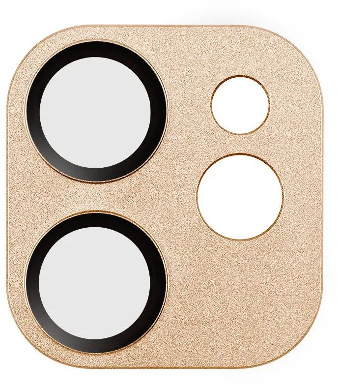 Ochranné sklo na objektív COTEetCI sklo na fotoaparát pre Apple iPhone 12 Mini 5.4'' zlaté
