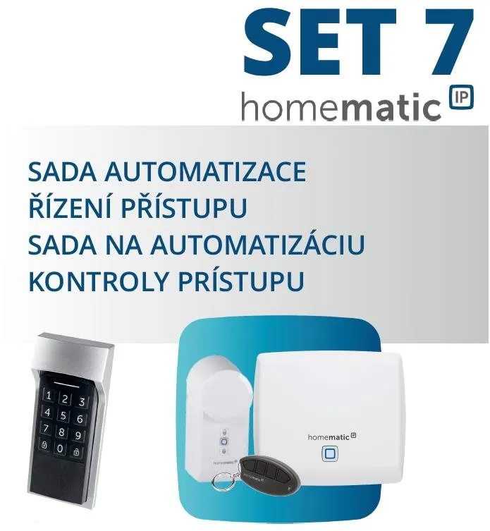 Zabezpečovací systém Homematic IP Sada automatizácie riadenia prístupu - HmIP-SET7