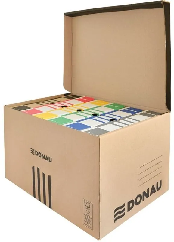 Archivačná krabica DONAU 55.8 x 37 x 31.5 cm, hnedá