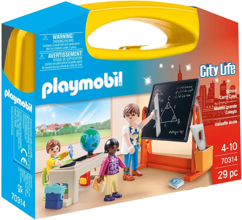 Stavebnica Playmobil Prenosný box veľký - škola