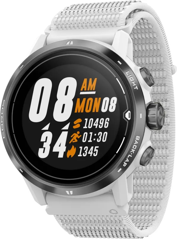 Chytré hodinky Coros APEX Pre Premium Multisport GPS Watch White, , GPS, meranie tepu, mon