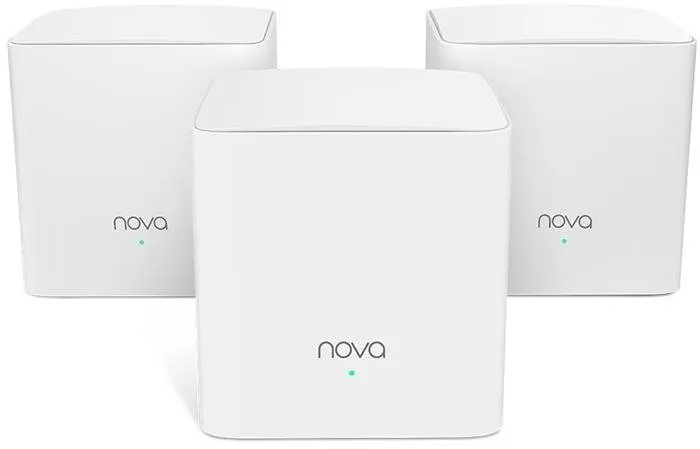 WiFi systém Tenda Nova MW5c (3 ks) WiFi Mesh Gigabit router AC1200 Dual Band, MU-MIMO, Beamforming, GWAN, GLAN, S