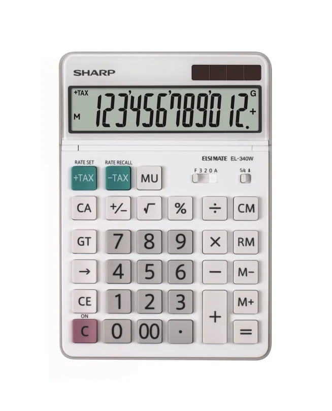 Kalkulačka SHARP SH-EL340W biela