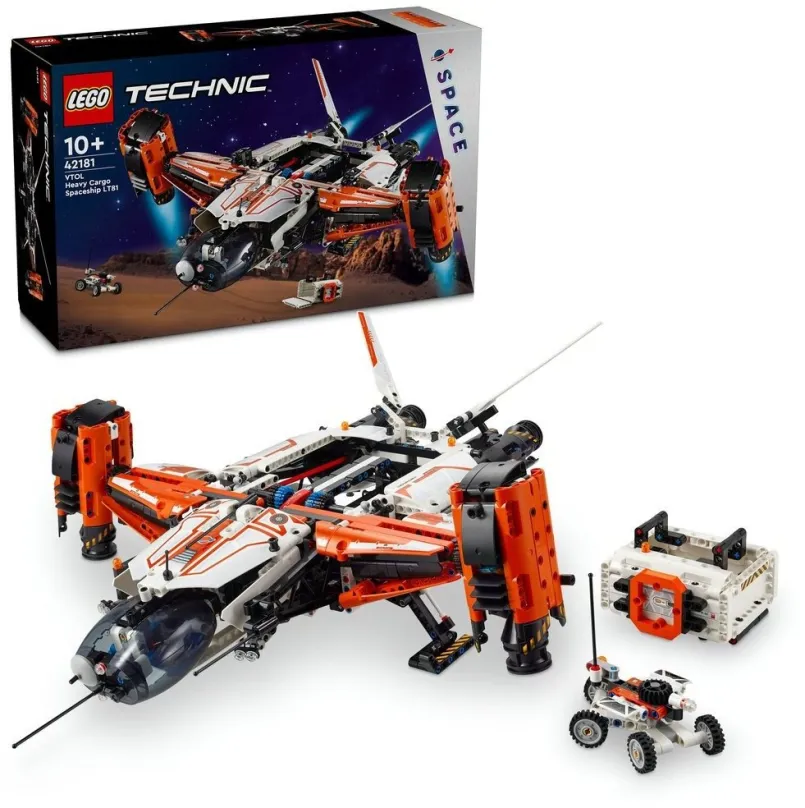 LEGO stavebnica LEGO® Technic 42181 VTOL Vesmírna loď na prepravu ťažkého nákladu LT81