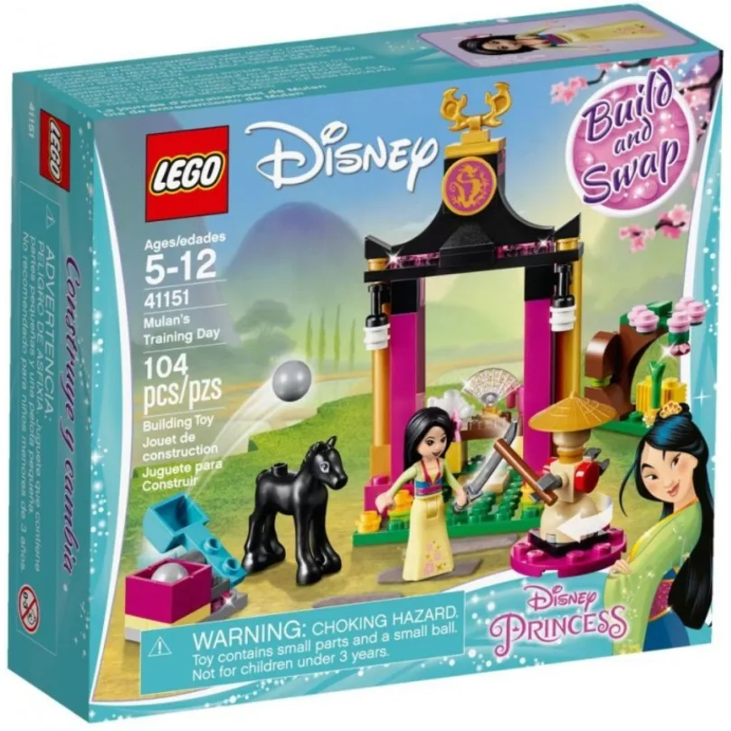 Stavebnica LEGO Disney 41151 Mulan a jej tréningový deň
